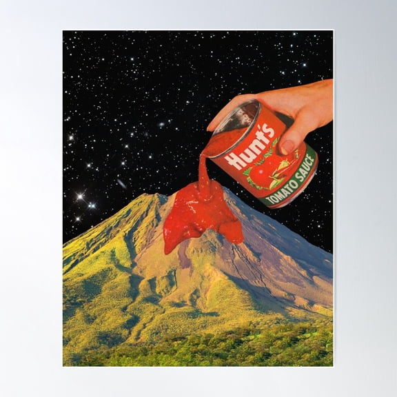 Lava Poster Wall Art, Modern Wall Decor For Living Room Bedroom, 8x12 UNFRAMED