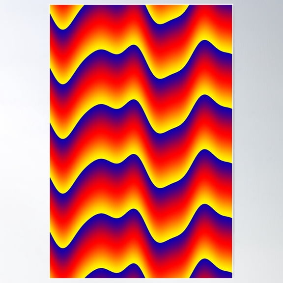 Lava Poster Wall Art, Modern Wall Decor For Living Room Bedroom, 8x12 UNFRAMED