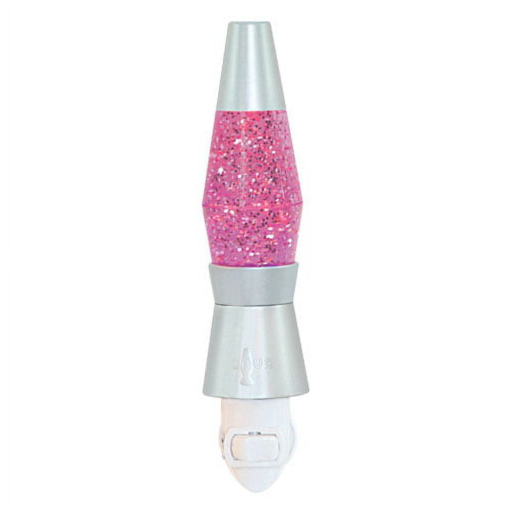 Lava Purple Glitter Night Light Walmart