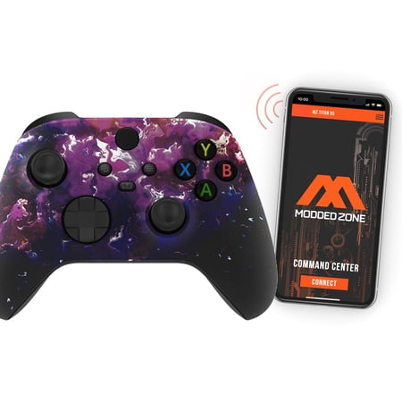"Lava" Xbox One X SMART Custom Rapid Fire Modded Controller.FPS mods. COD Warzone