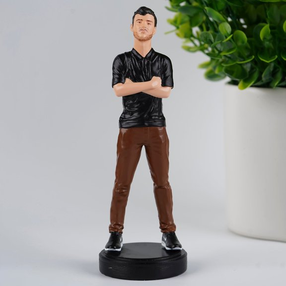 LavaJewelry 3D Selfie 9.8" - Full Body 3D Figurine - Confident Charisma 3D Statue - Gift for Valentine Day