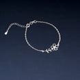 thumbnail image 1 of LavaJewelry, Blooming Flower Bracelet, 925 Sterling Silver, Flower Silver Bracelet for Women and Girls M, 1 of 6