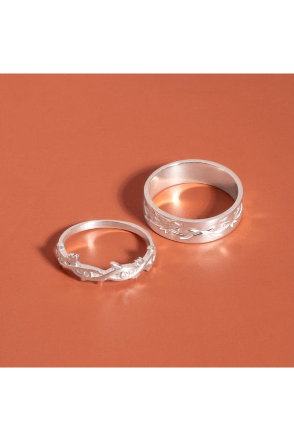 LavaJewelry, Harmony Ring, 925 Sterling Silver Ring, Couple Ring, Ring for Couple, Wedding Ring, Men ring 7