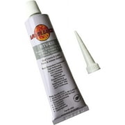 LavaLock  Food Safe BBQ Grade Adhesive Grill Smoker High Temp RTV Silicon - Clear 3 Ounce