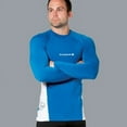 thumbnail image 1 of Lavacore Men's Lavaskin Long Sleeve Rash Guard (Navy/White, X-Small), 1 of 4