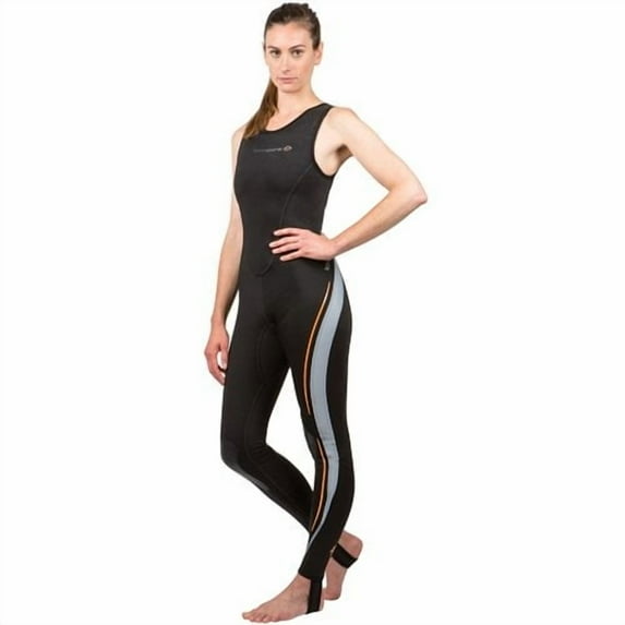 New Women's (Size 8/X-Small) LavaCore Trilaminate Polytherm Sleeveless Jumpsuit for Scuba Diving, Surfing, Kayaking, Rafting, Paddling & Many Other WaterSports