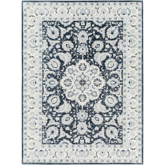 Lavadora Blue 7' x 9' Area Rug