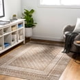thumbnail image 1 of Lavadora Cream 5'3" x 7' Traditional Machine Washable Rectangle Area Rug, 1 of 6