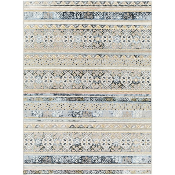 Lavadora Gray 7' x 9' Area Rug