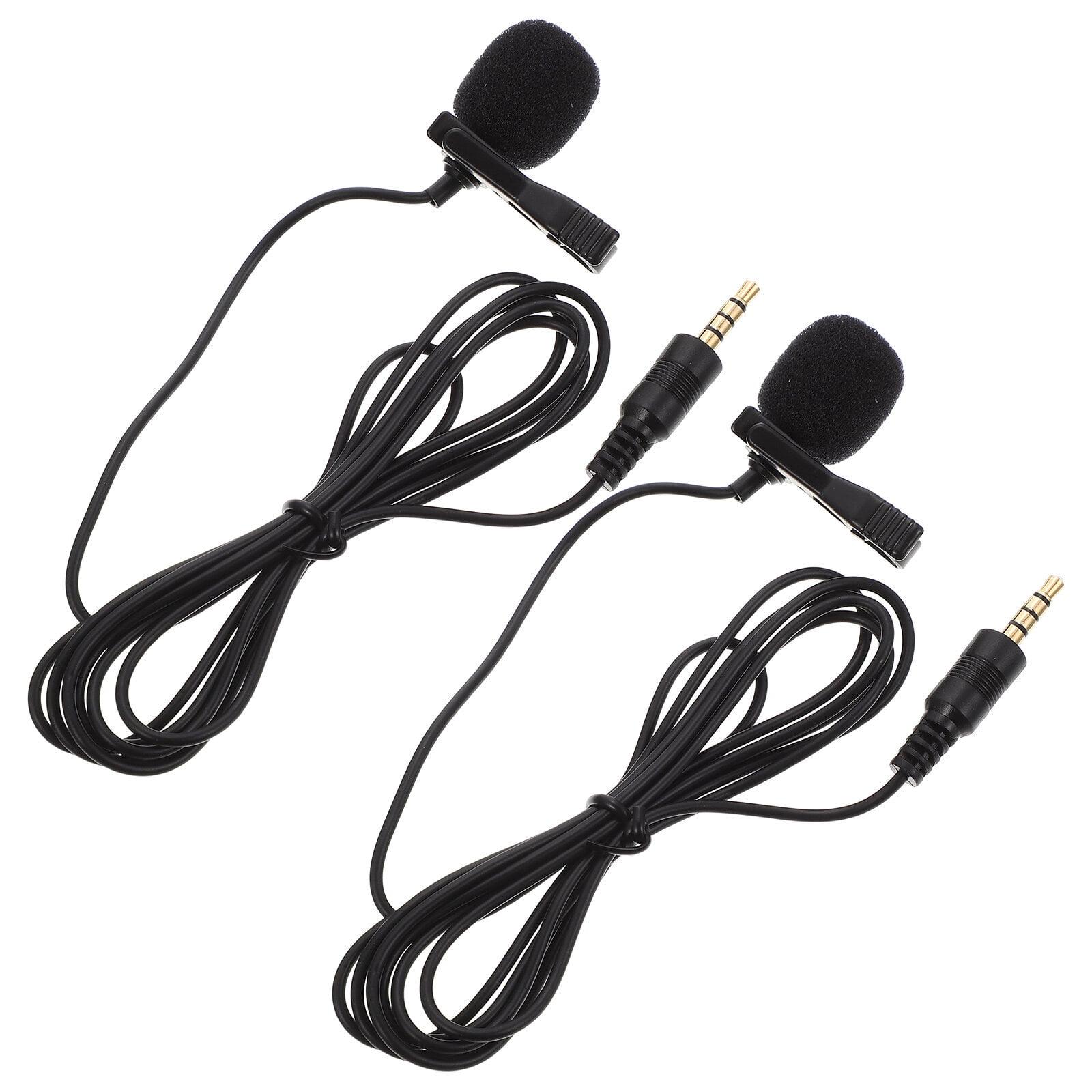 Lavalier Microphone Mini Lapels for Computer USB Stereo Amplifier Laptop Microphones Office 2