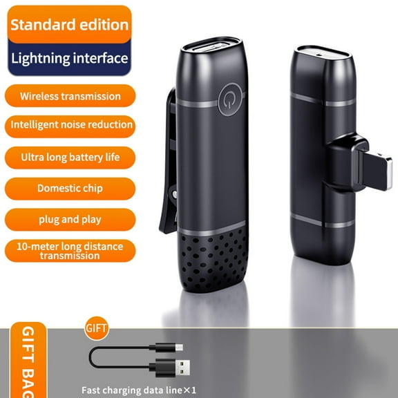 Lavalier Wireless Microphone Recording Radio Microphone Live Broadcast Equipment Mobile Phone Mobile