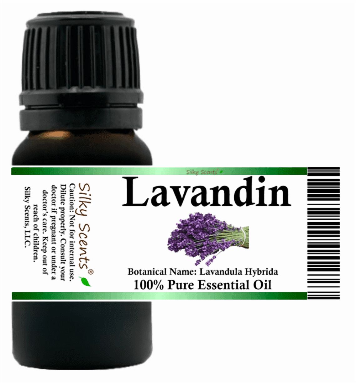 Lavandin Essential Oil 1 fl oz (30 ml) - 100% Pure and Natural by Silky Scents