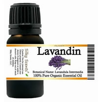 Lavandin Organic Essential Oil 5 ml (1/6 fl oz) - 100% Pure and Natural by Silky Scents
