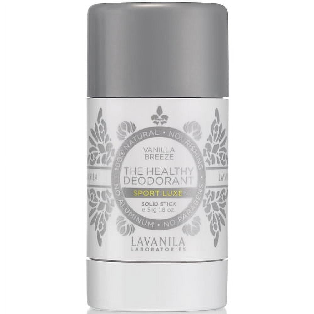 Lavanila Sport Luxe Deodorant, Vanilla Breeze, 2 Oz
