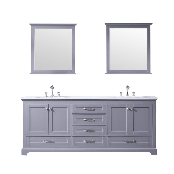 Lavanti Dumiat 80 Inch Bathroom Vanity with Sink – Stylish Gray
