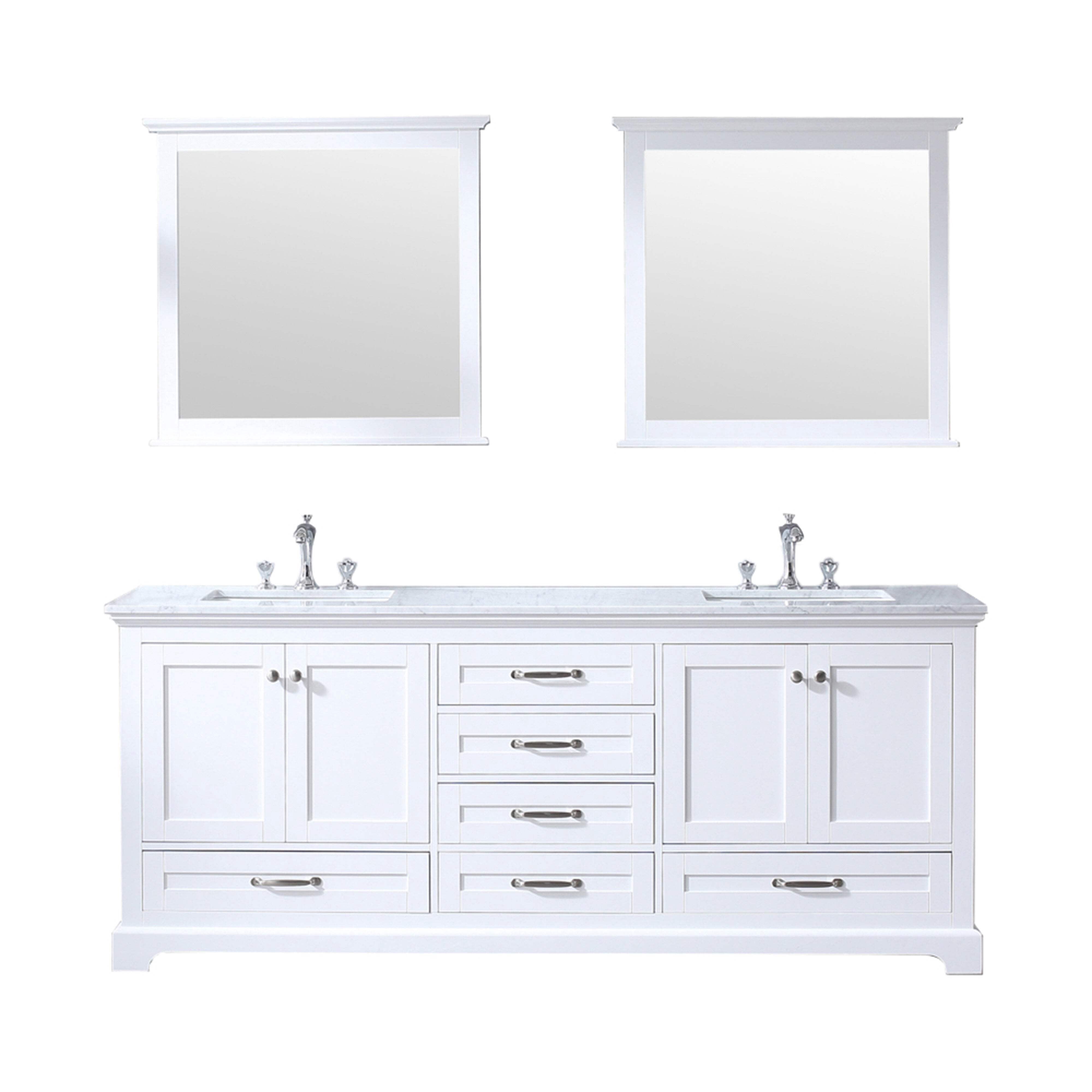 Lavanti Dumiat 80 Inch Bathroom Vanity with Sink – Stylish White ...