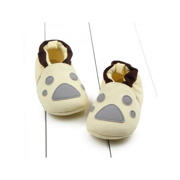Lavaport Baby Kid Girls Floral Paw Printed Shoes Infant Toddler Anti Slip Crib Shoes 0-12M