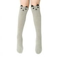 thumbnail image 1 of Lavaport Cute Girls Animal Cartoon Print Socks Knee Long Socks, 1 of 2