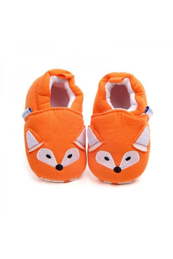 Infant Baby Unisex Cute Cartoon Soft Sole Shoes Newborn Cotton Sneakers First Walkers 0-18 M