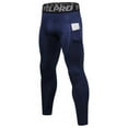 thumbnail image 1 of Lavaport Men Compression Pants with Pockets Slimming Trousers, 1 of 4