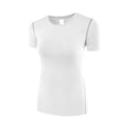 thumbnail image 1 of Lavaport Quick Dry Women's Gym Yoga Running Fit Short Sleeve T-Shirt Sports Stretch Tops, 1 of 2