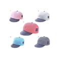 thumbnail image 1 of Lavaport Spring Baby Unisex Sport Outdoor Striped Baseball Hat Caps For 0-12M, 1 of 3