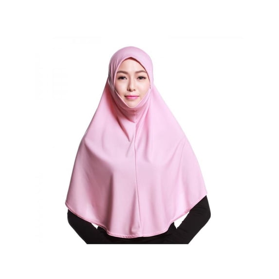 Lavaport Womens Muslim Hijab Scarf Head Shawls, Pink