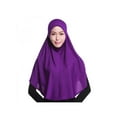 thumbnail image 1 of Lavaport Womens Muslim Hijab Scarf Head Shawls,Purple, 1 of 1