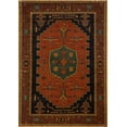 thumbnail image 1 of Lavastone Sariyah Rust/Blue Rug, 6'4" x 9'0", 1 of 5