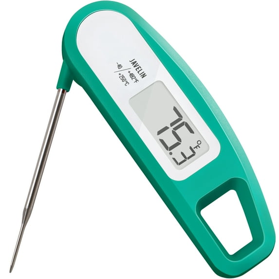 Lavatools PT12 Javelin Digital Instant Read Meat Thermometer for Kitchen, Food Cooking, Grill, BBQ, Smoker, Candy, Home Brewing, Coffee, and Oil Deep Frying