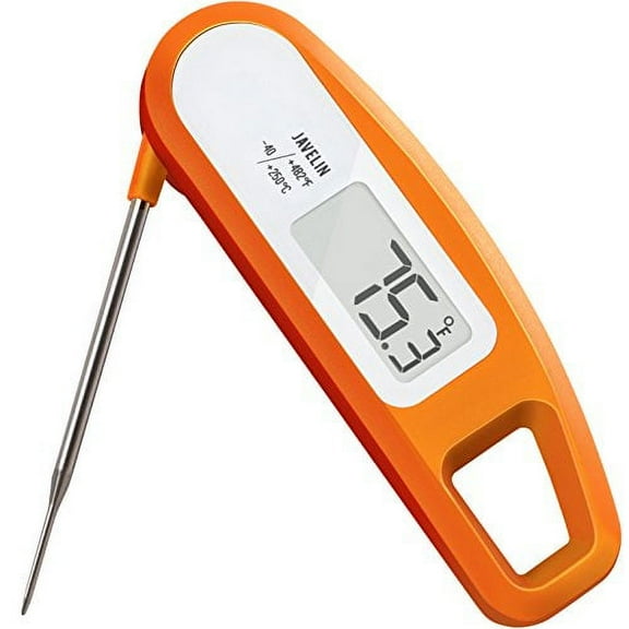 Lavatools PT12 Javelin Digital Instant Read Meat Thermometer for Kitchen, Food Cooking, Grill, BBQ, Smoker, Candy, Home Brewing, Coffee, and Oil Deep Frying