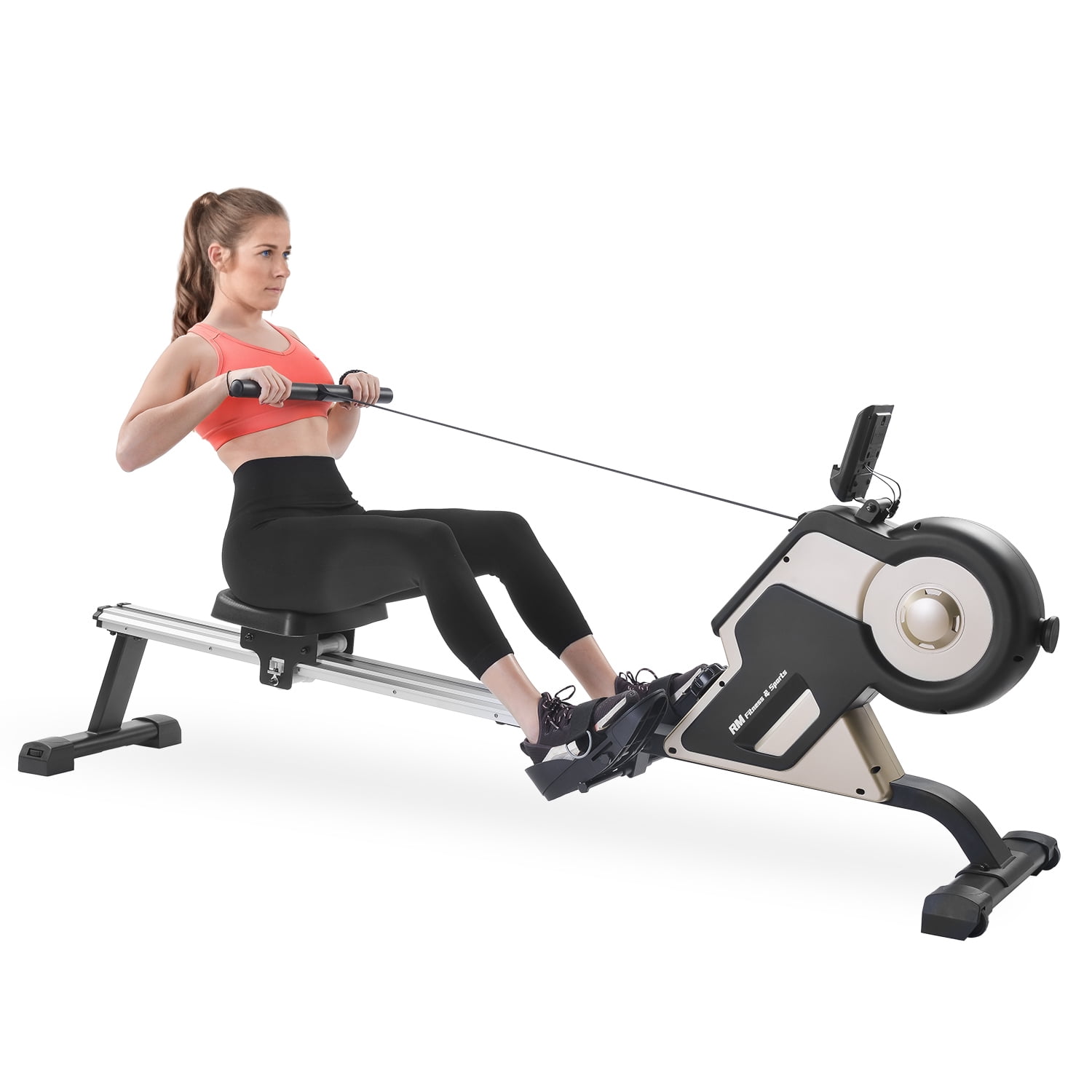 Dial Rowing Machine Lavay Magnetic Rowing Machine, Indoor Rower with Magnetic Tension ...