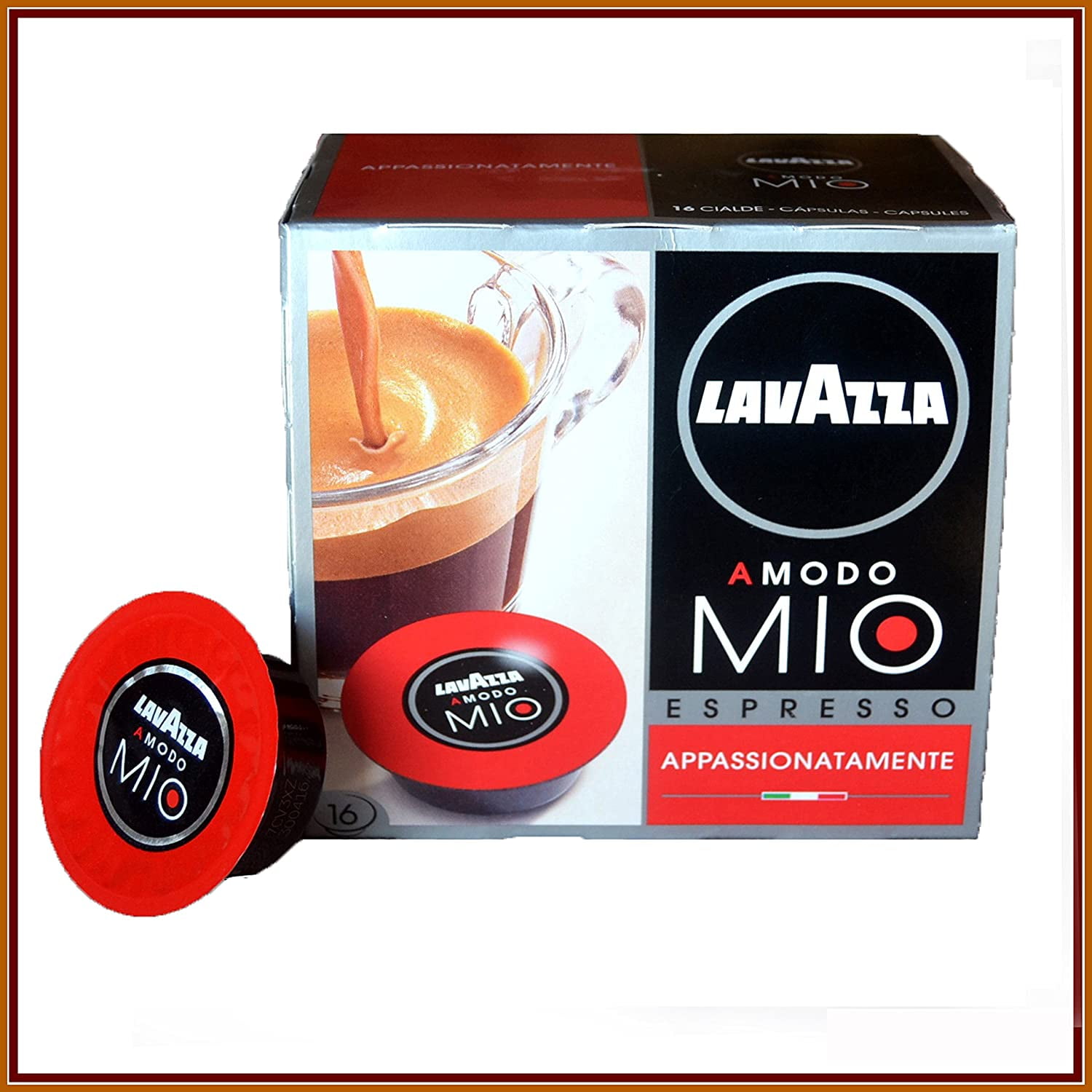 Lavazza - A Modo Mio Espresso Passionale - 16 capsules