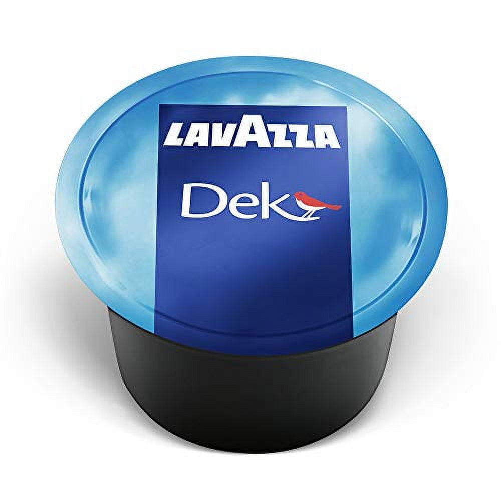 Lavazza Blue DEK Espresso Capsules, Arabica and Robusta Blend, Compatible with Lavazza Classy Machines (100 Capsules)