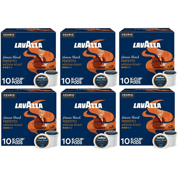 Lavazza Coffee Perfetto House Blend 10 ct 4.1 oz  (Pack of 6)