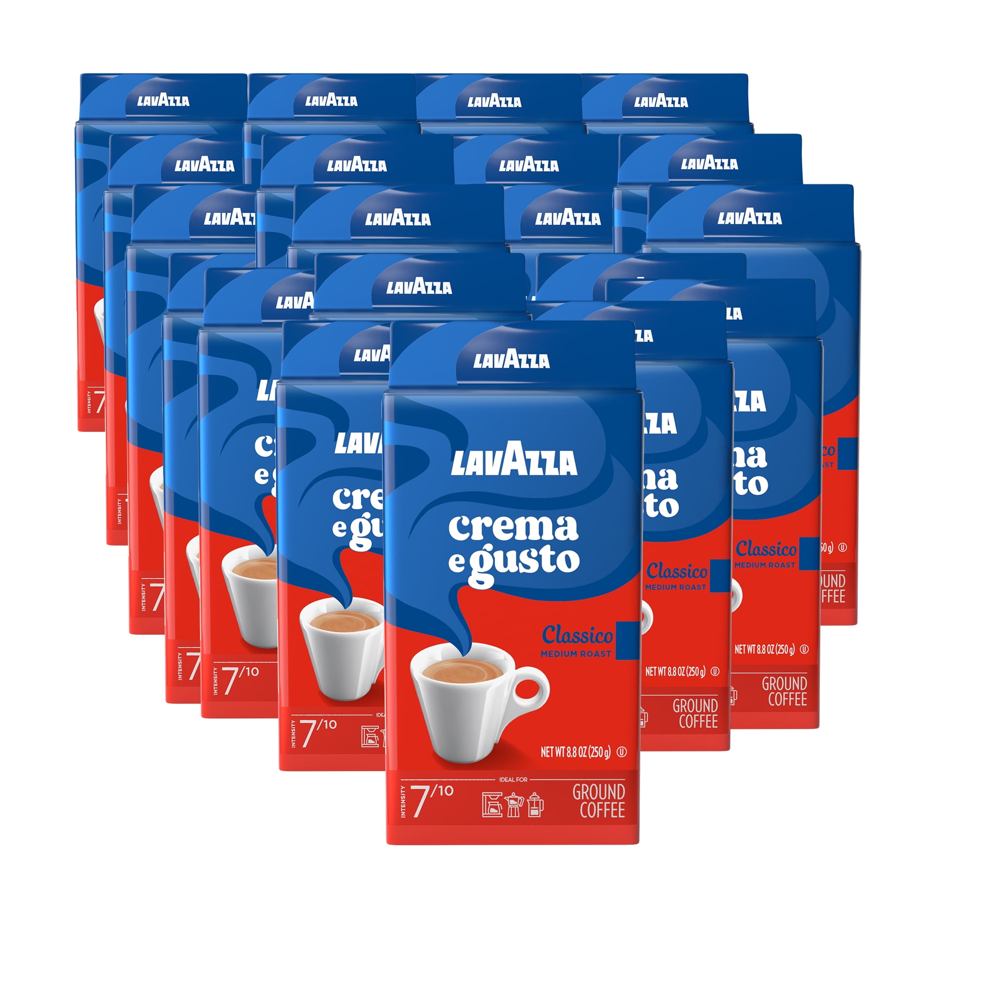 Lavazza Crema E Gusto Italian Ground Coffee, Espre