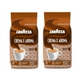 thumbnail image 1 of Lavazza Crema e Aroma Whole Bean Coffee, Medium Roast, Arabica and Robusta Blend, 2.2 lb Bag (Pack of 2), 1 of 8