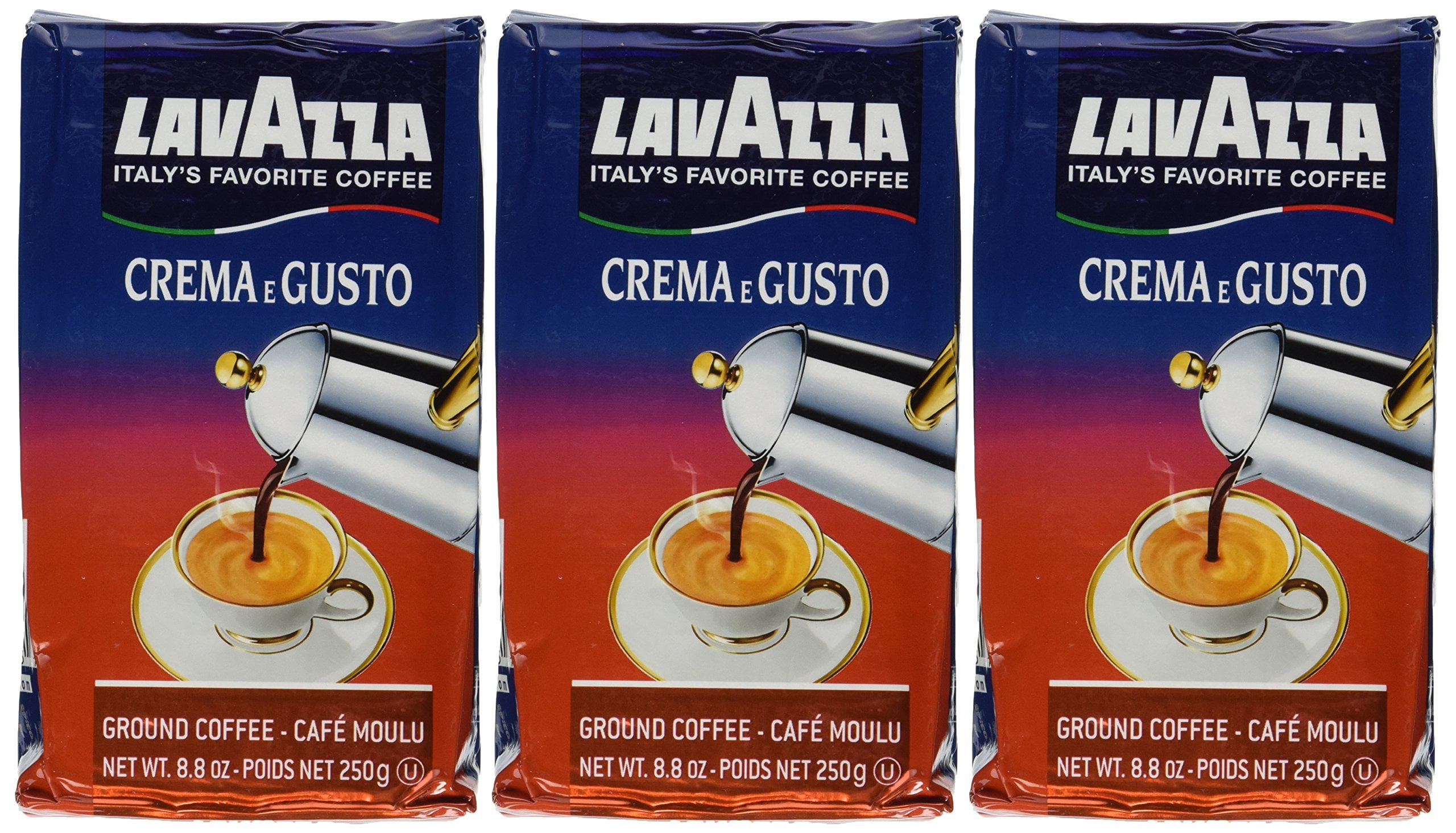 Lavazza Crema e Gusto Ground Coffee 8.8oz 885369371660