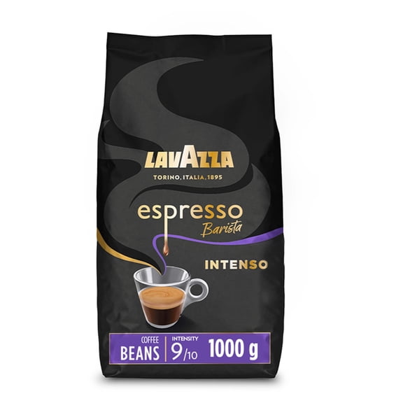 Lavazza Espresso Barista Coffee Beans - Intenso 1000g Imported from Britain