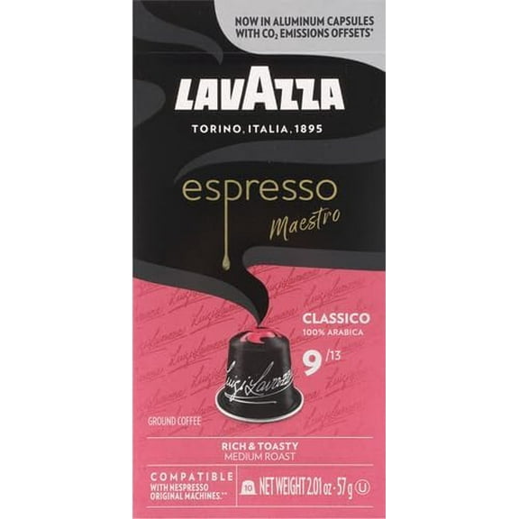 Lavazza Espresso Classico Single Serve (6 Pack) 10 Each