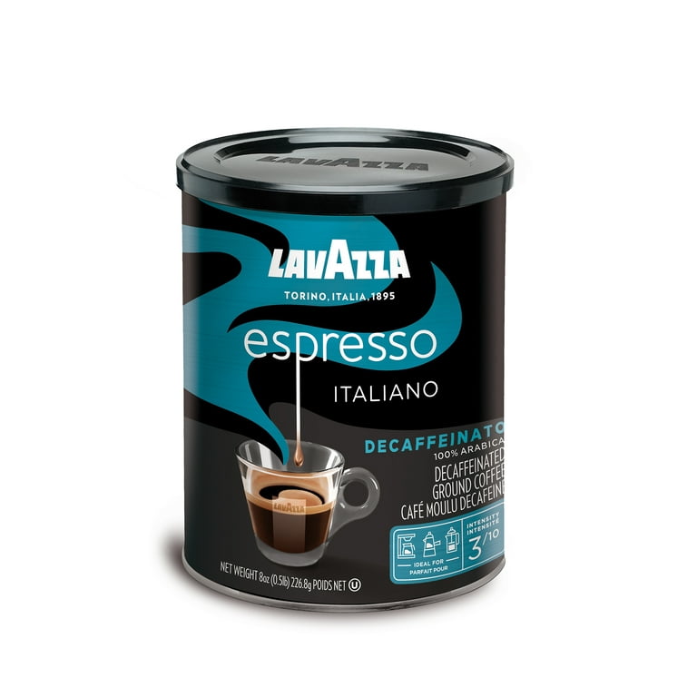 Lavazza Coffee, Ground, Espresso Decaffeinato, Decaffeinated - 8 oz