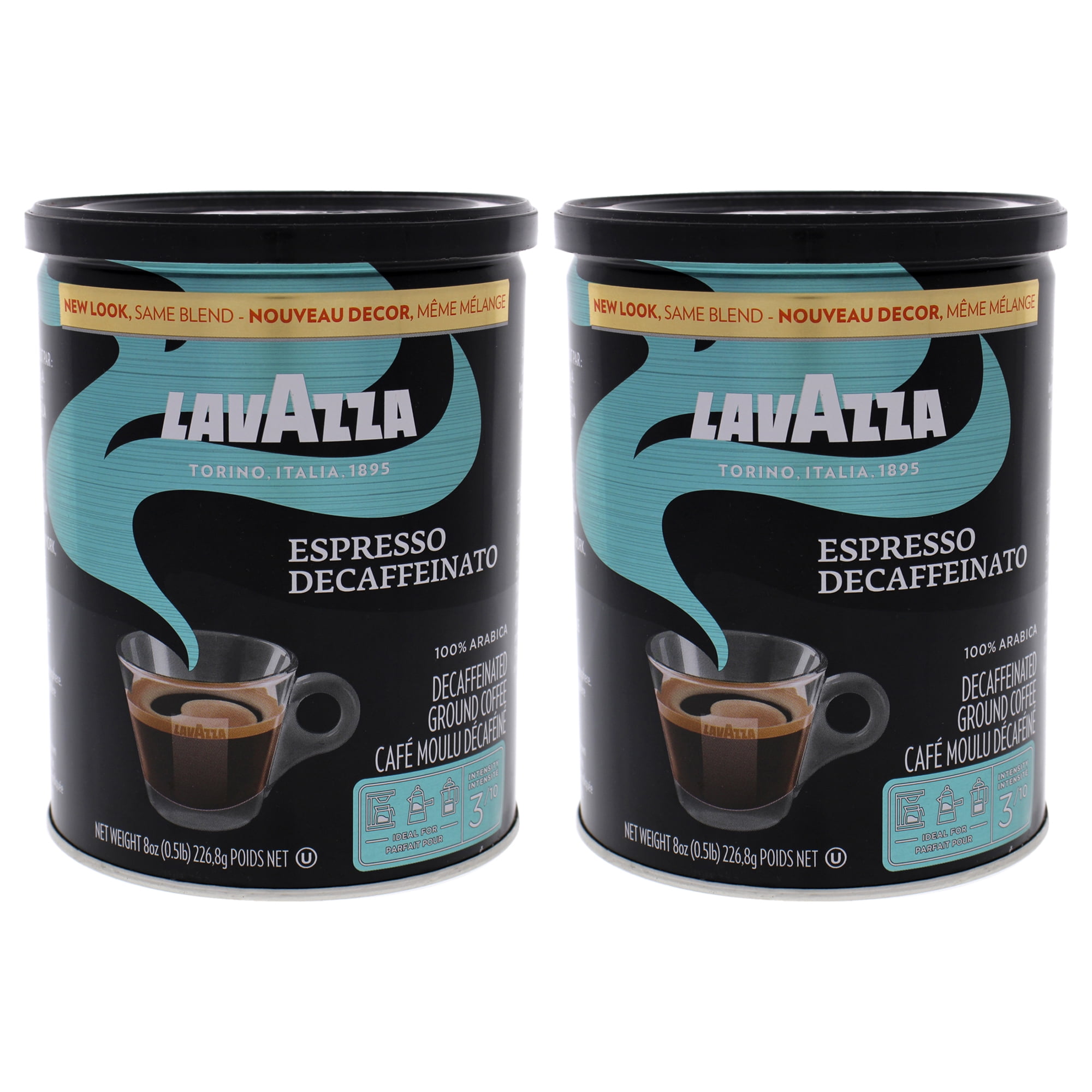 Lavazza Espresso Decaffeinato Medium Roast Ground Coffee - Pack of