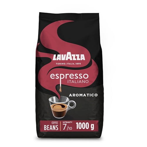 Lavazza Espresso Italiano Aromatico Coffee Beans 1kg, British Import (Pack of 2)