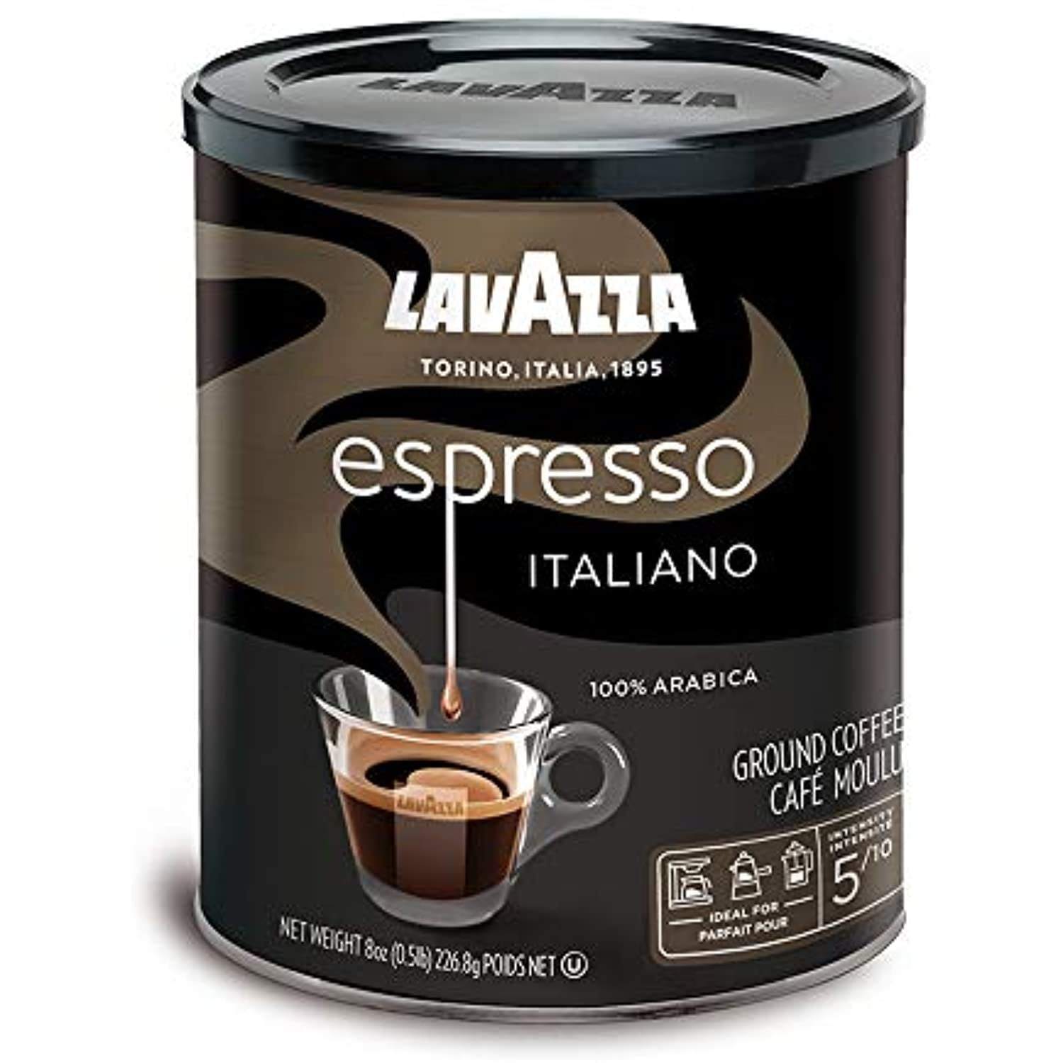 Lavazza Espresso Italiano - Ground Coffee, 8-Ounce