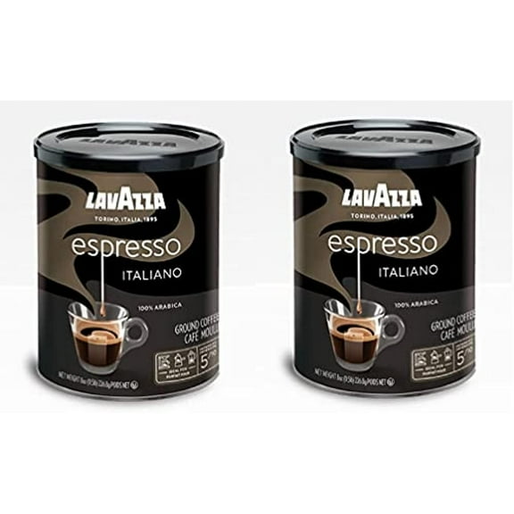 Lavazza Ground Coffee - Caffe Espresso - 8 Oz - 2 Pk