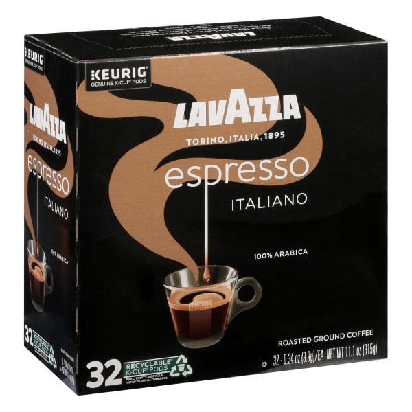Lavazza Espresso Italiano SingleServe Coffee KCups for Keurig Brewer