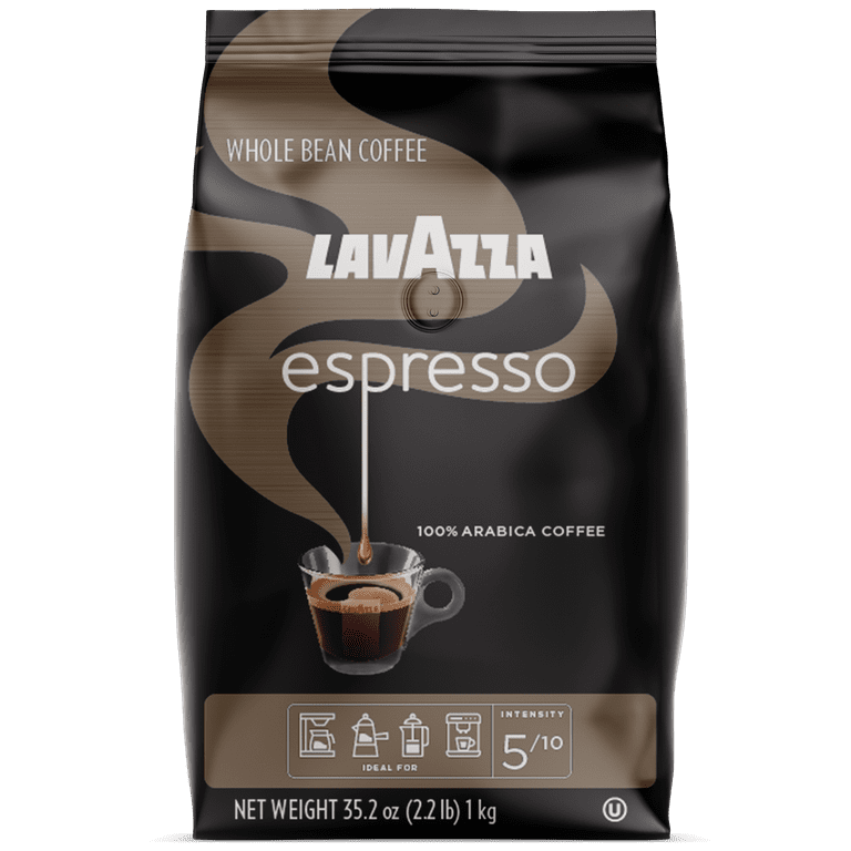 Lavazza Gran Crema Espresso, 2.2-Pound - Pack of 2 (Packaging May Vary)