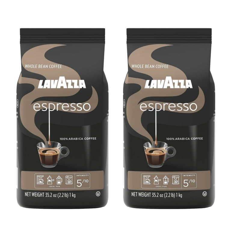 Lavazza Espresso Whole Bean Coffee, Medium Roast, Aromatic Blend