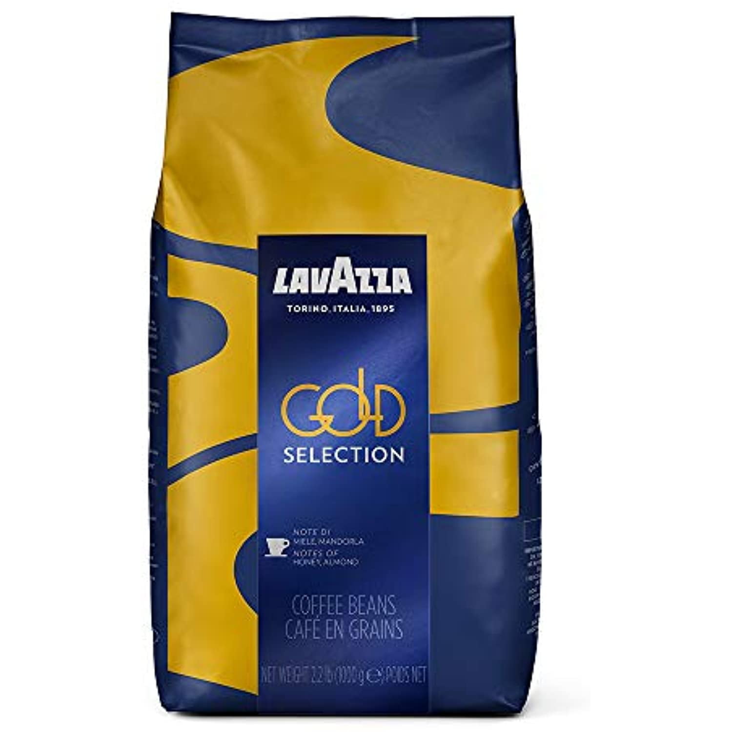 Lavazza Blue Espresso Gold Selection 2 Coffee Capsules (Pack Of 100) ,Value  Pack, Blended and roasted in Italy, Medium Roast with Honey and almond