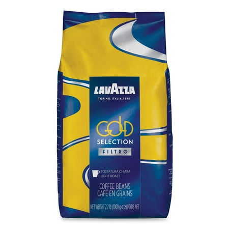 Lavazza Gold Selection Whole Bean Coffee, Light And Aromatic, 2.2 Lb Bag